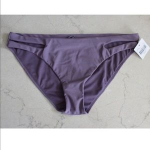 Altar'd State Mauve Purple Bikini Bottoms with Side Cutouts